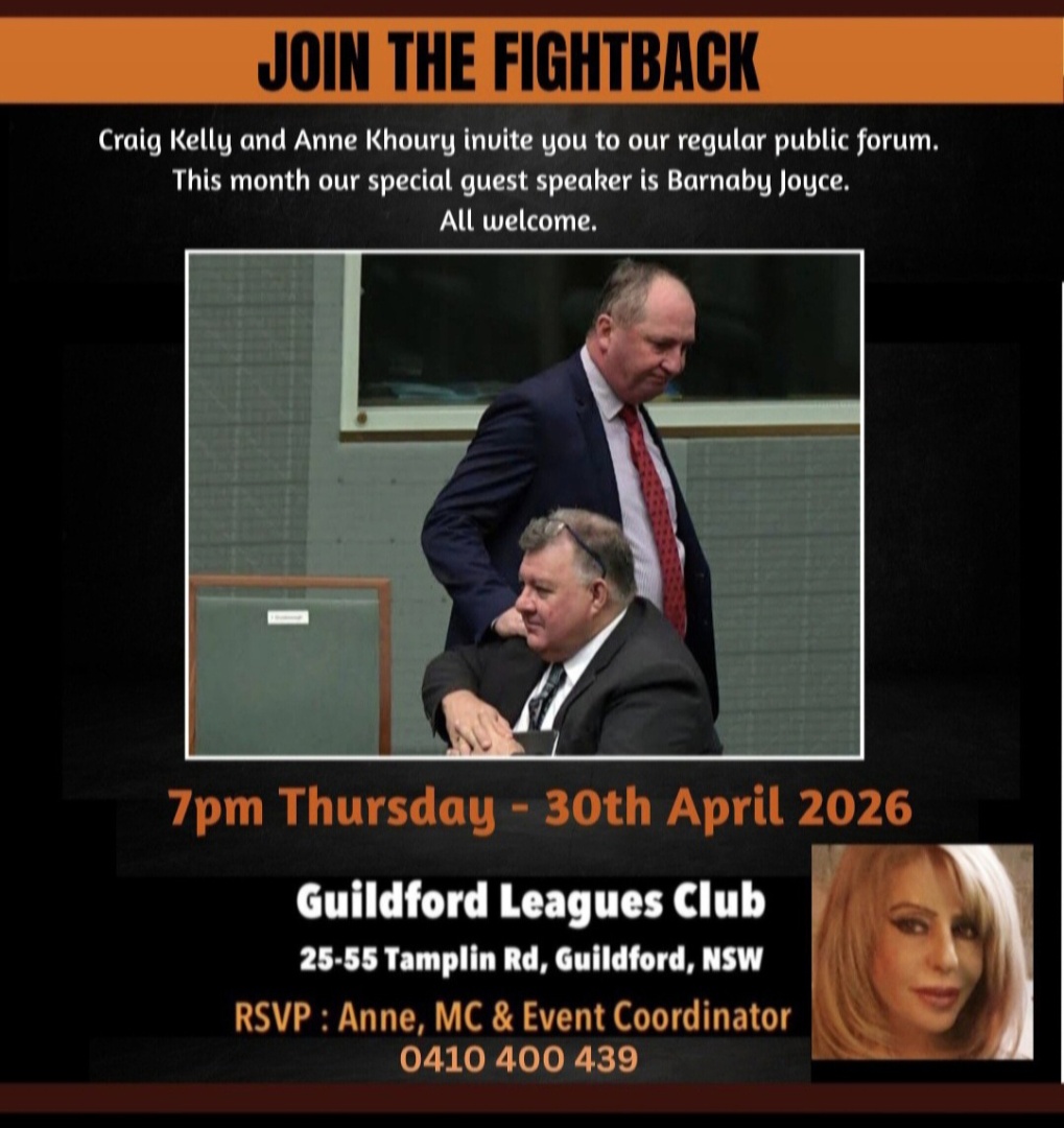 Join The Fightback - Barnaby Joyce MP